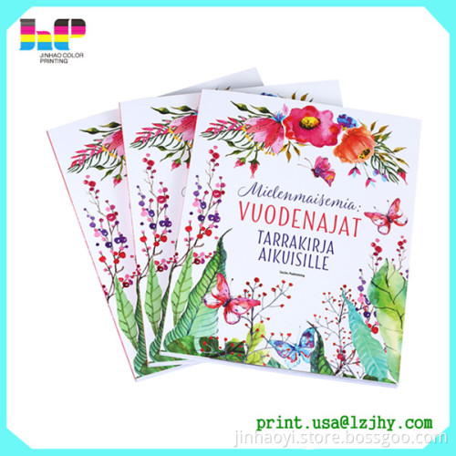 Cheap 6x9 inches soft cover perfect bound book printing